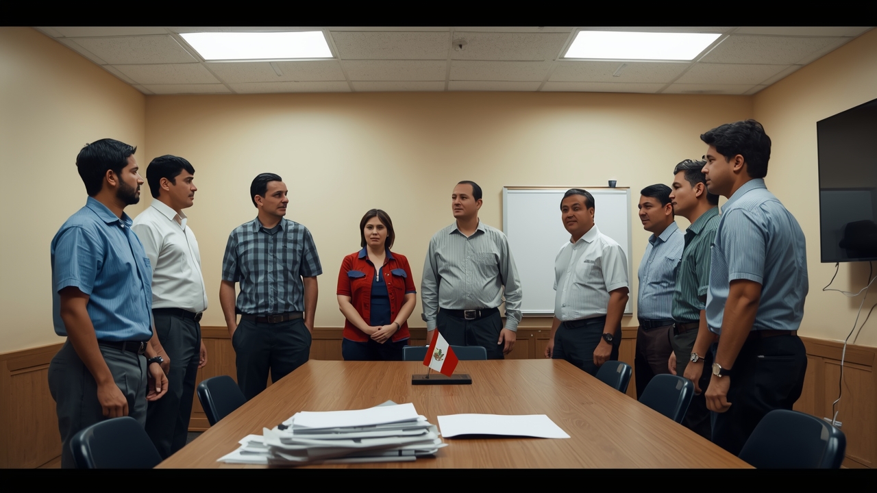 Peruvian sport officials recognize basketball federation board