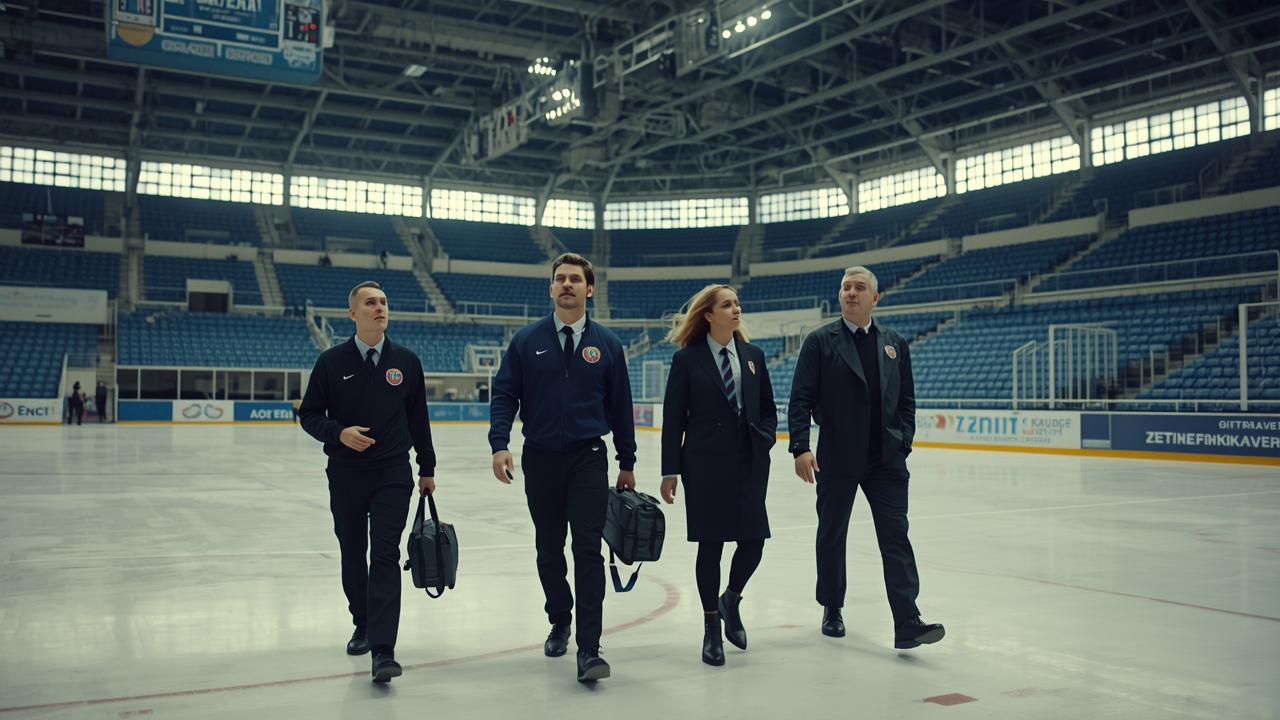 Zenit staff consider new arena