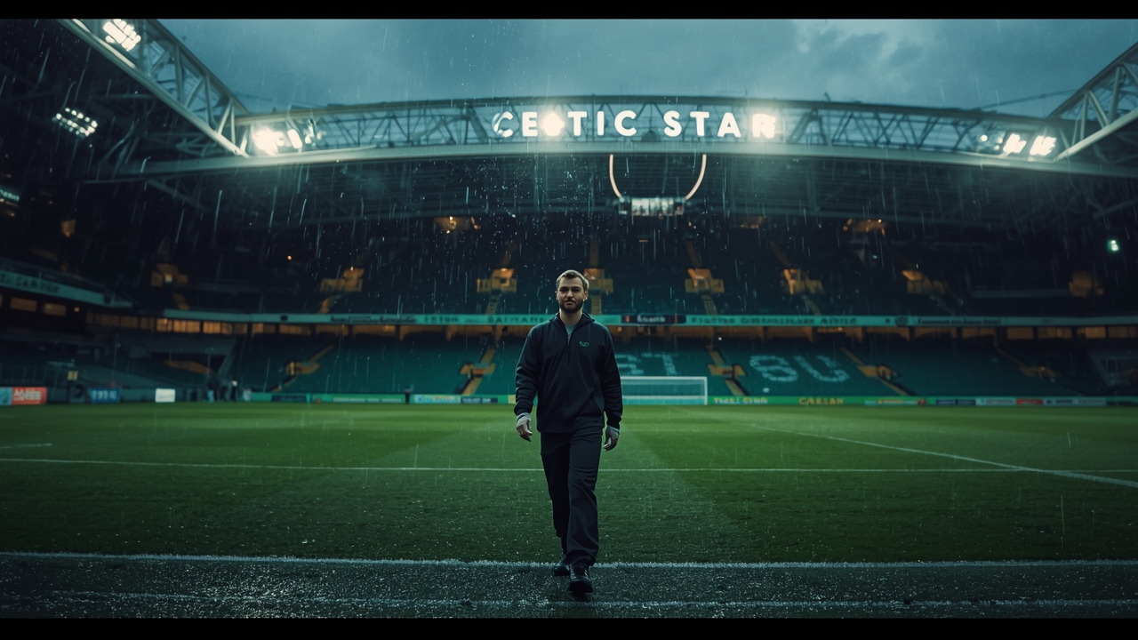 Celtic stadium on a quiet evening amid transfer rumors