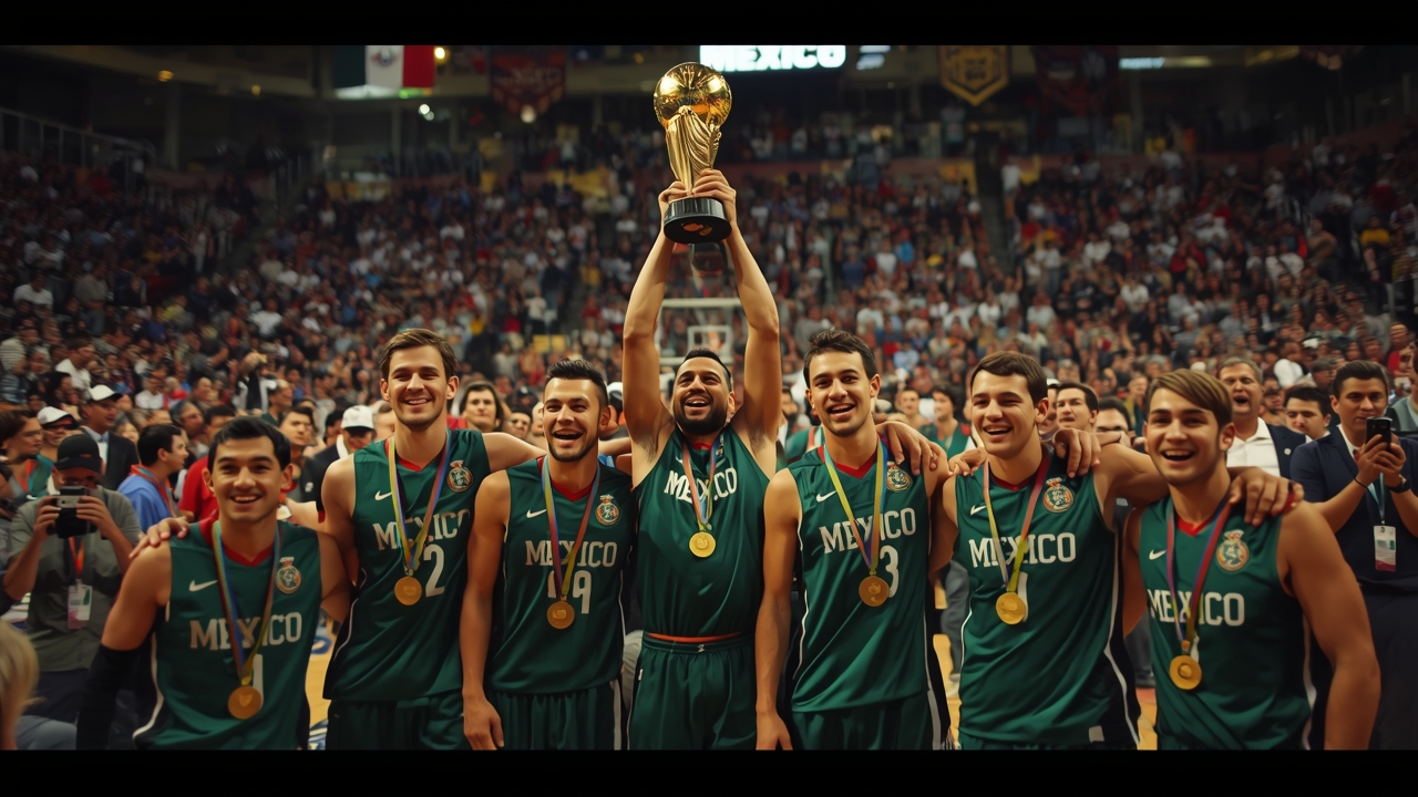Mexico wins gold at FIBA Americas Championship