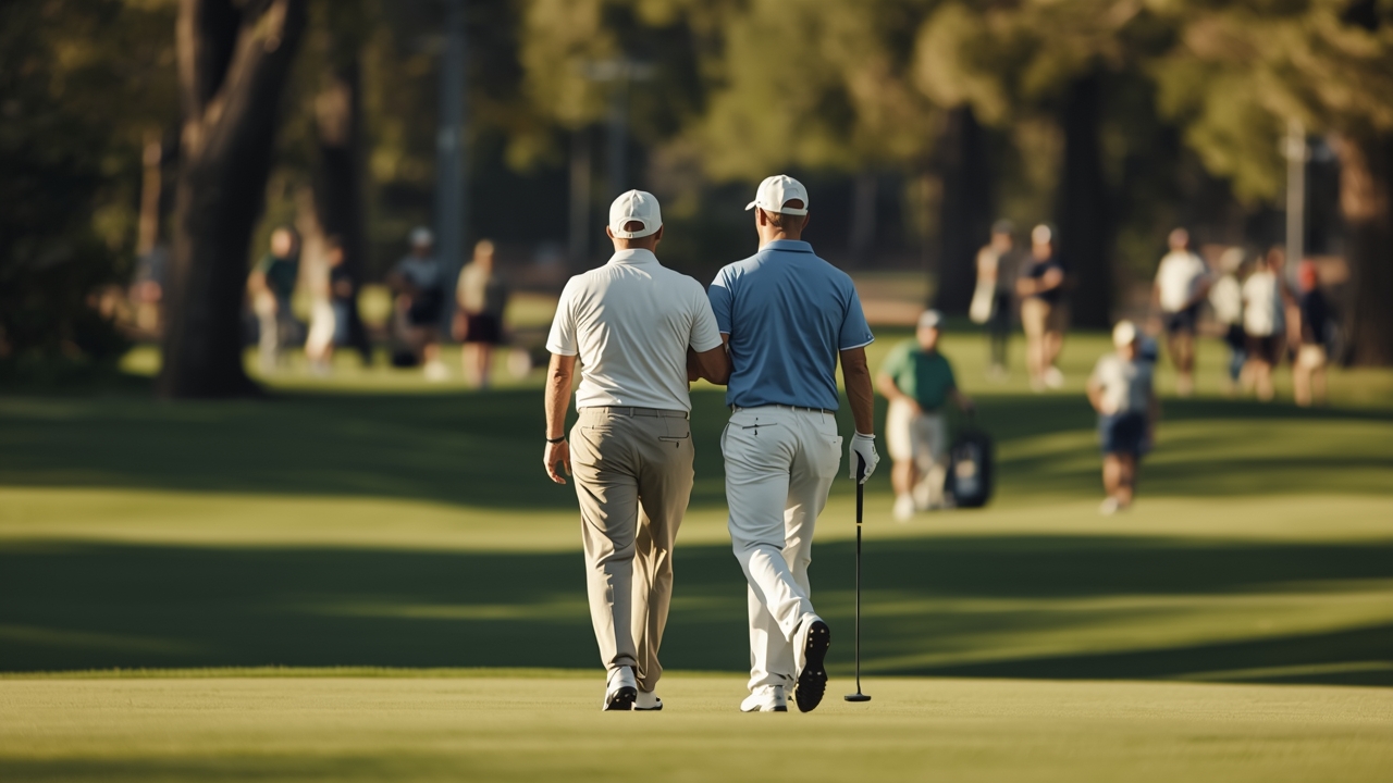 Golfers celebrate PGA Tour status