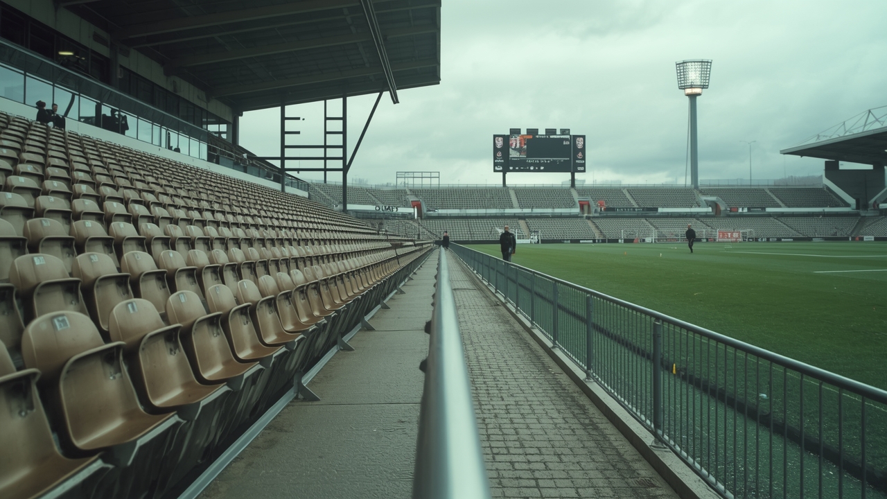 Ruhrstadion East Stand restricted
