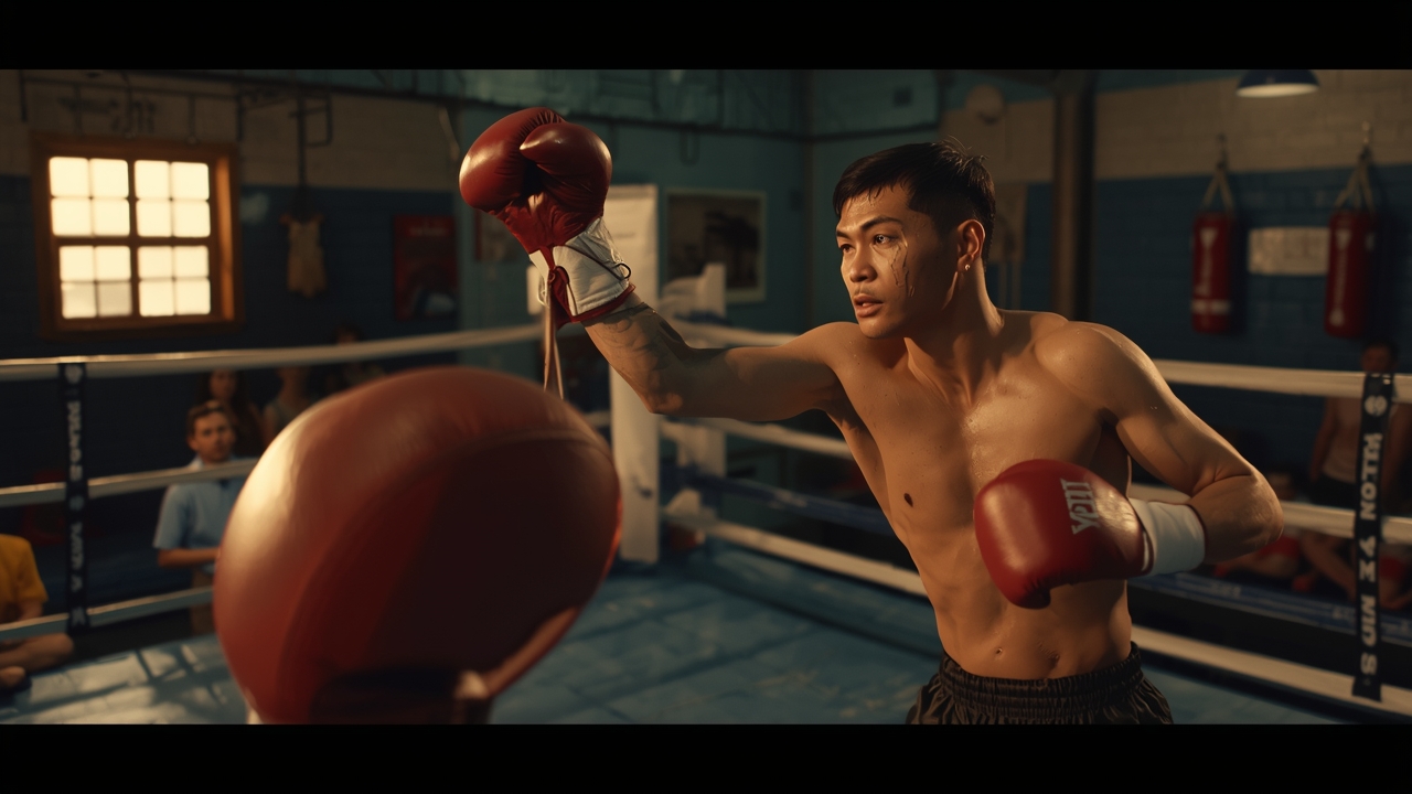 Boxers spar at open session