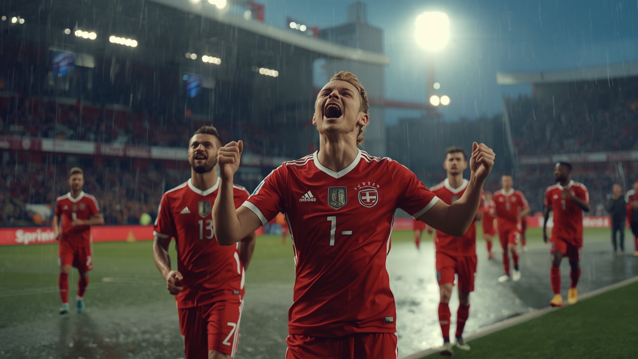Denmark celebrates narrow win over Wales in Nations League match