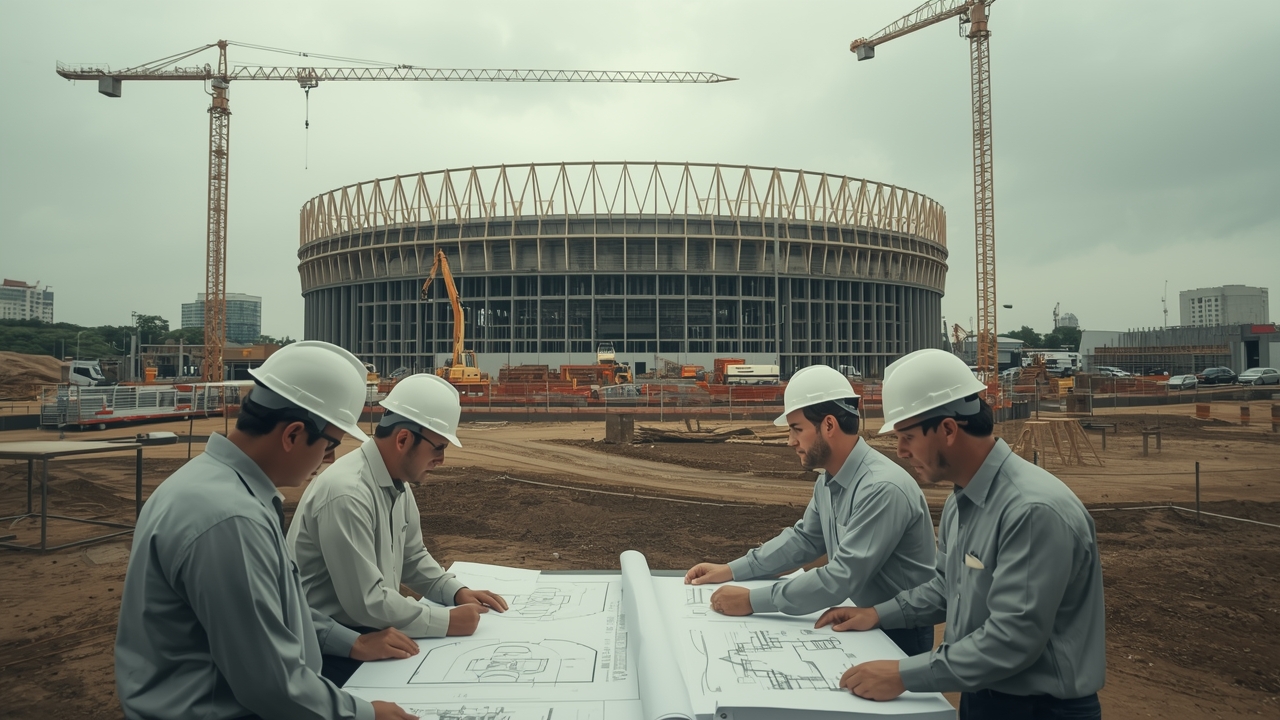 New stadium plans include basketball court and other sports facilities
