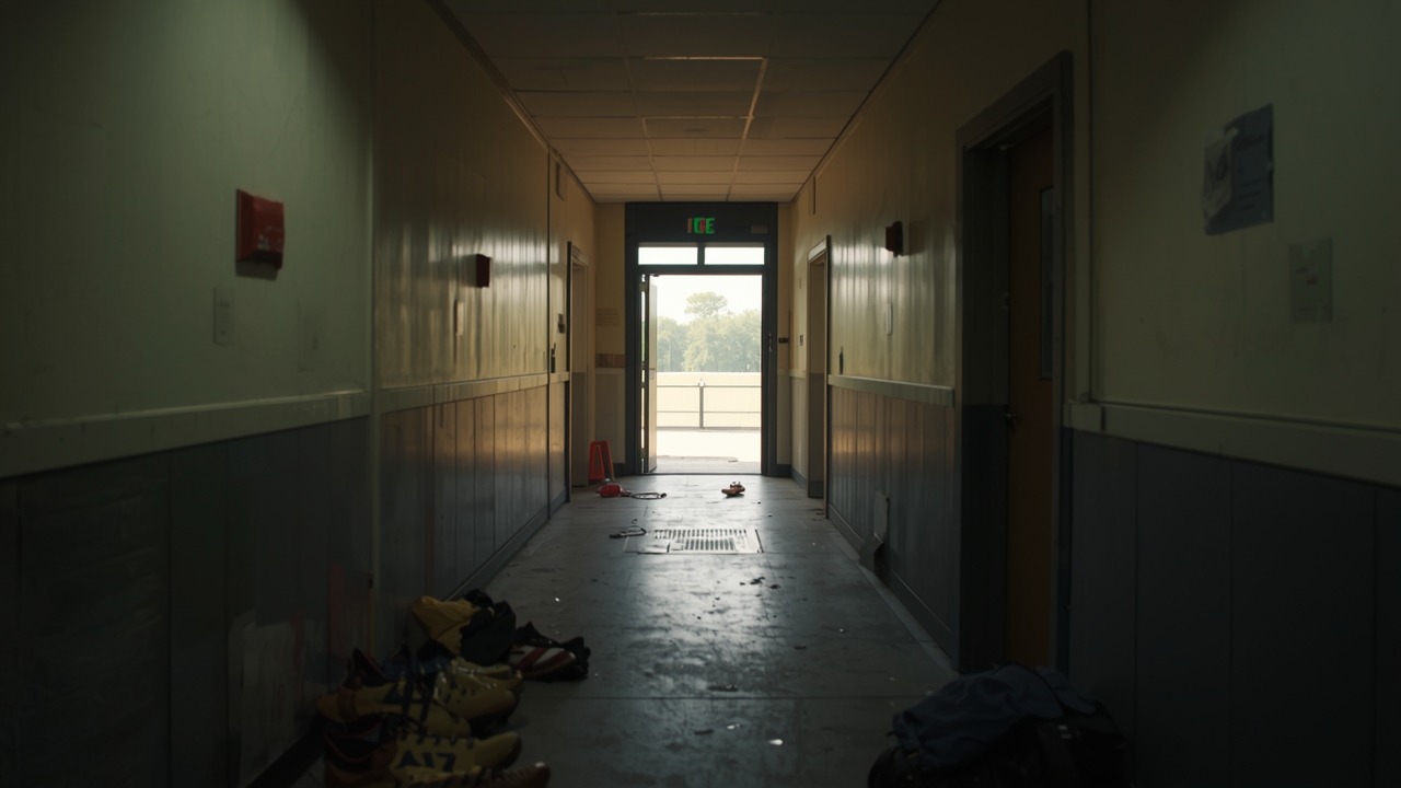 Empty corridor after Ronaldo's exit from Portugal squad