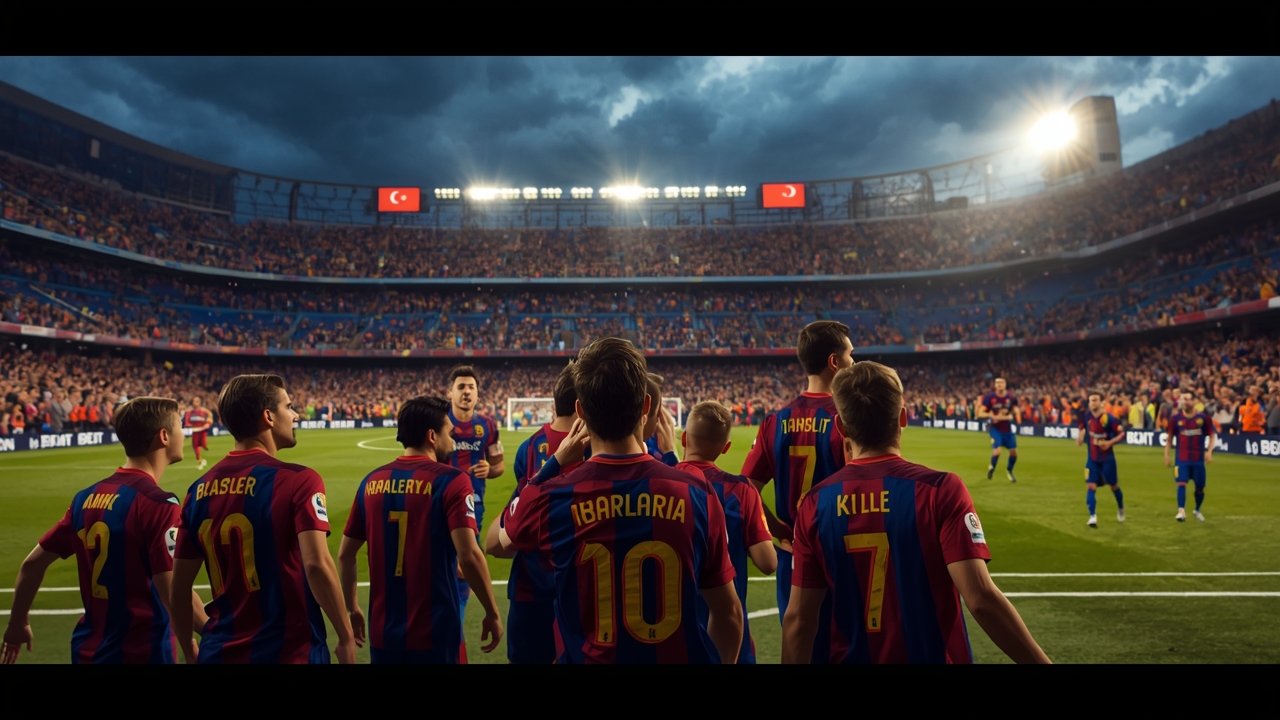 Barcelona rallies to beat Galatasaray 4-1 in Champions League match