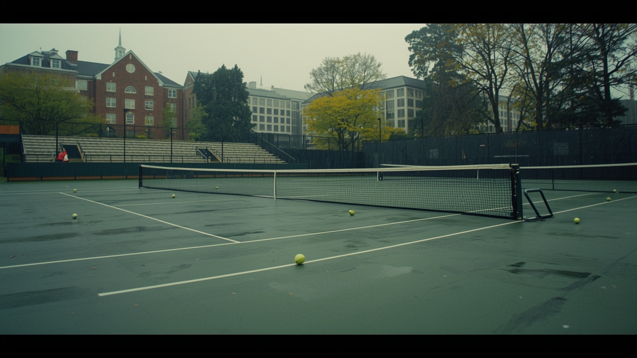 University of Maryland tennis team suspended over racist imagery