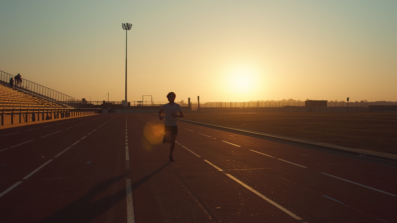 Runner breaks record at marathon tournament