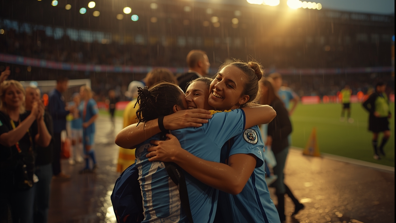 Manchester City women stay top with 4-2 win over Arsenal