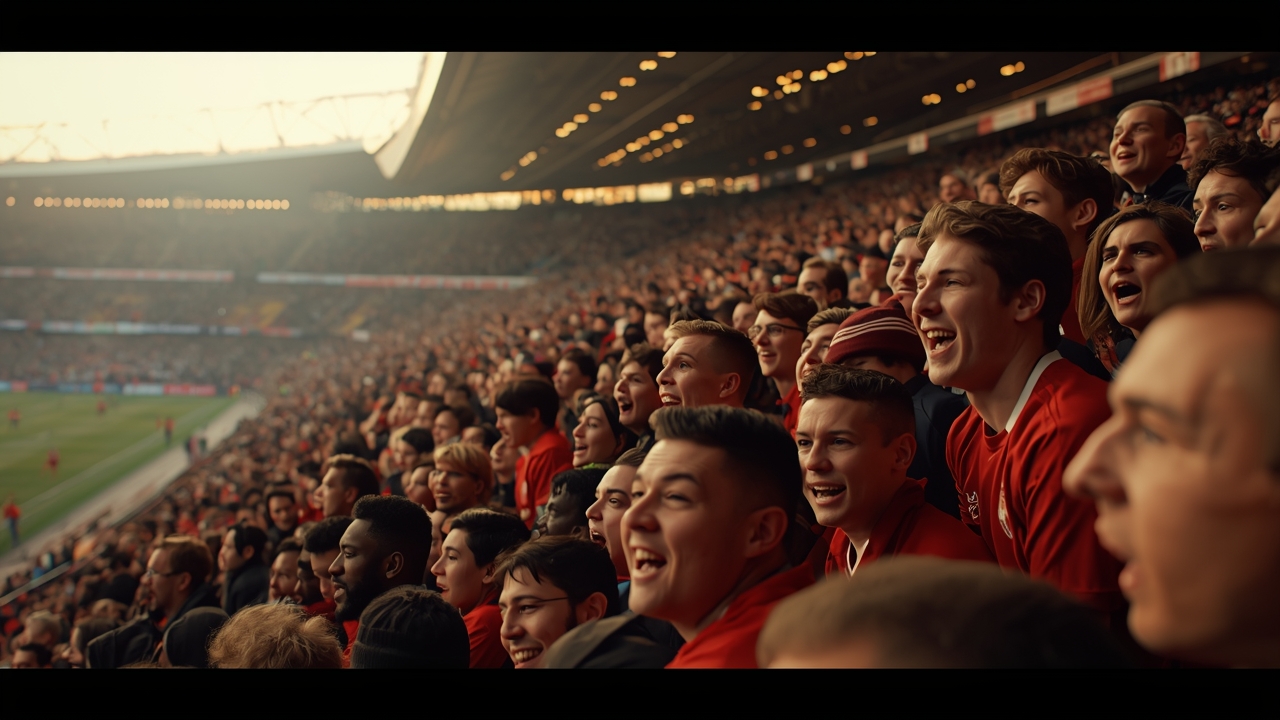 Arsenal fans erupt in joy after London derby win