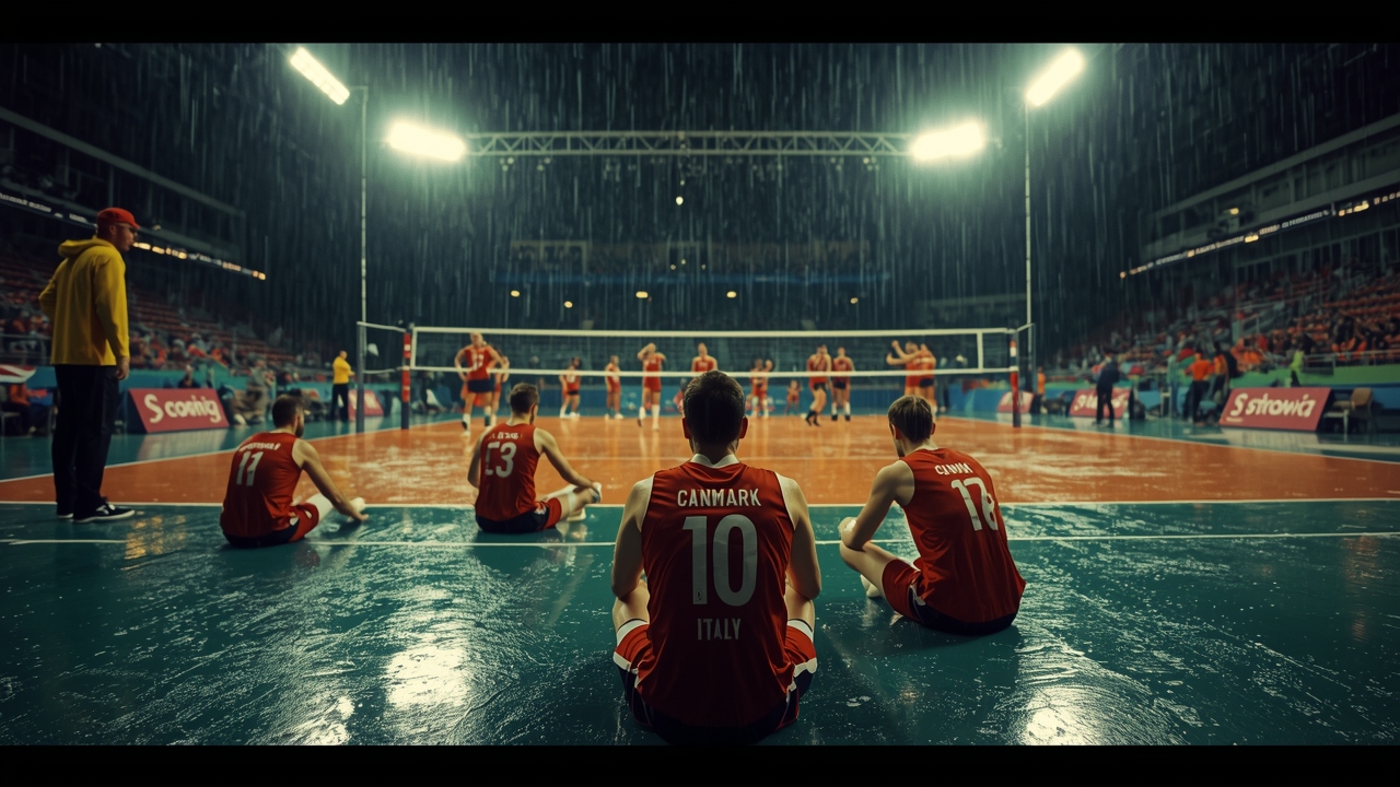 Italy defeats Denmark in European Championship volleyball match