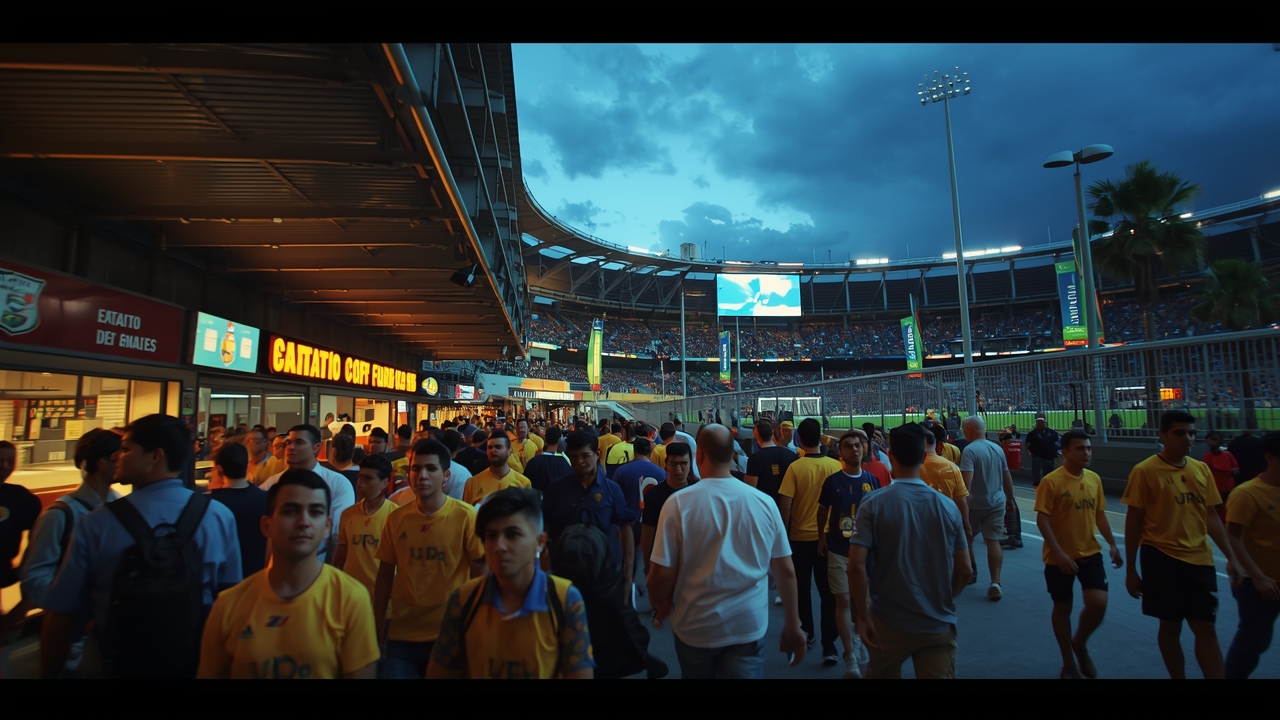 Toros de Tijuana fans gather at stadium before Game 4