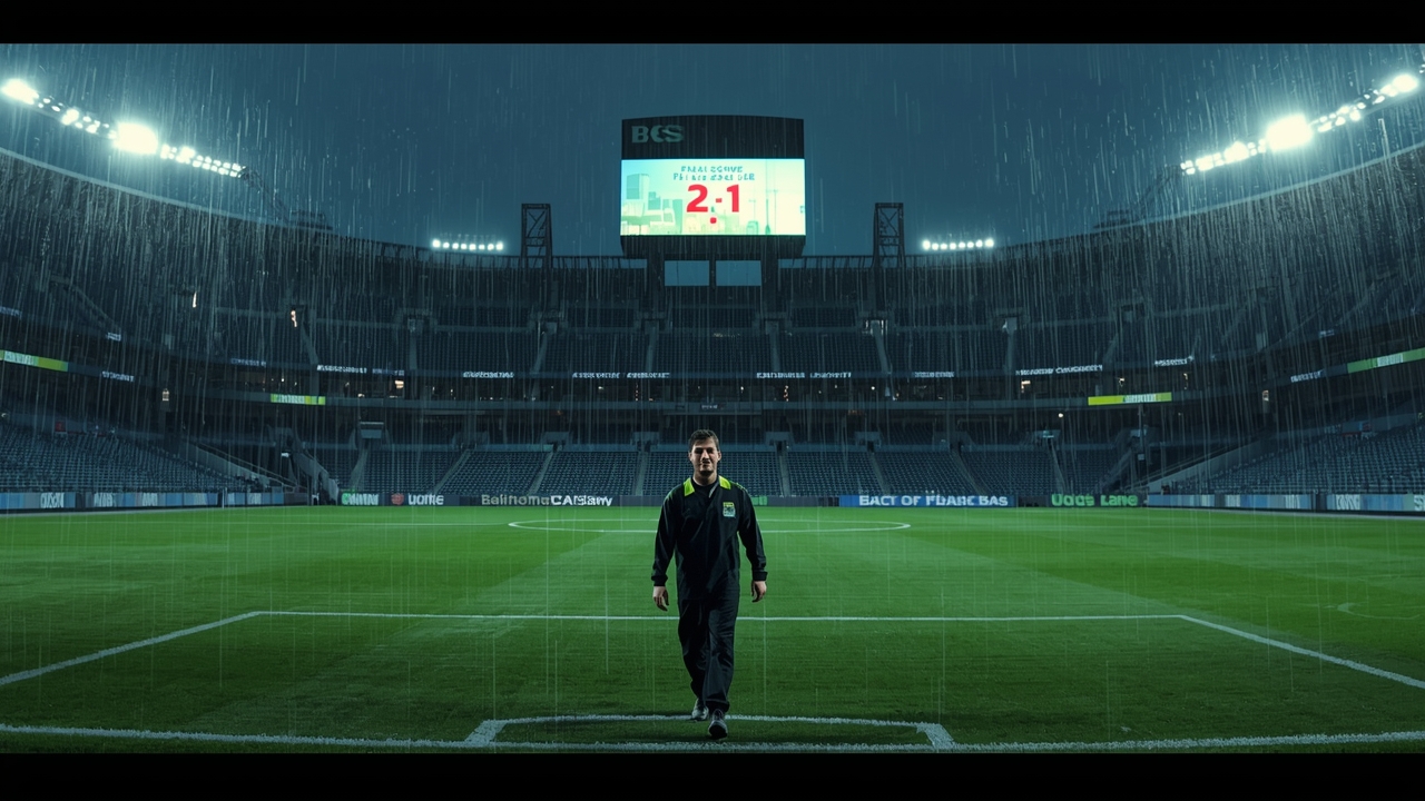Sounders celebrate MLS win on rainy Seattle night