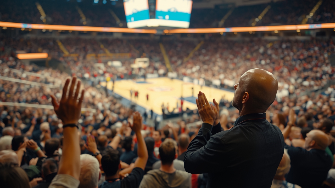 Guardiola honored at Barcelona basketball match