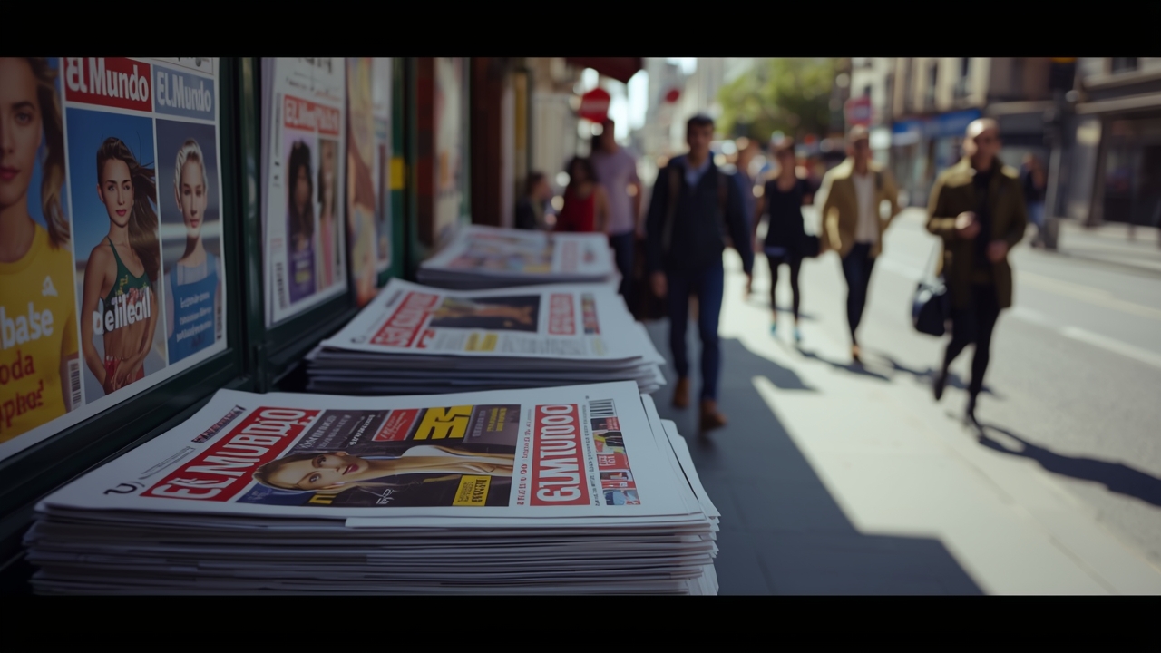 El Mundo issue hits newsstands